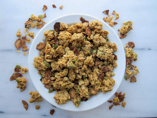 Peanut Butter Cinnamon Granola