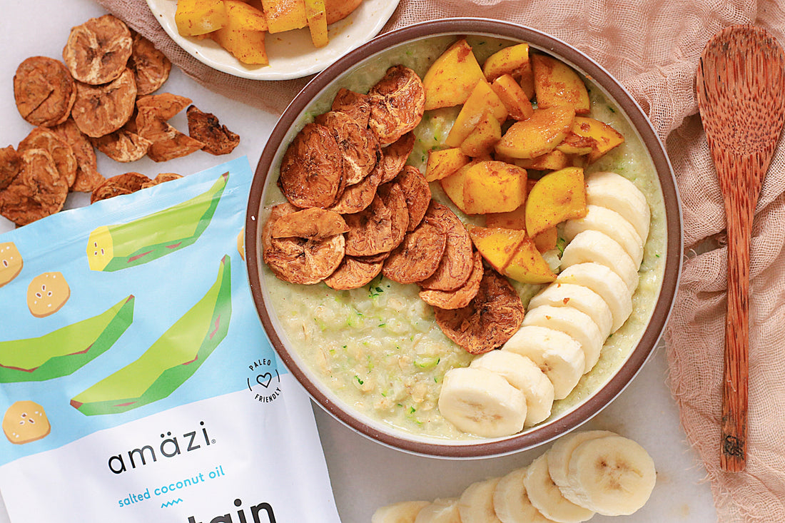 Oat Bowl (with sneaky veggies!)