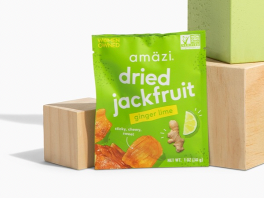 Ginger Lime Jackfruit (Minis!) - 12 pack – Amazi Foods Ginger Lime Jackfruit (Minis!) - 12 pack – Amazi Foods