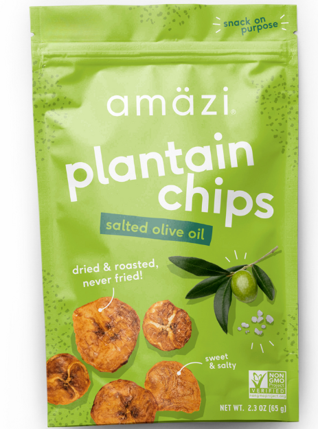 Salted Olive Oil Plantain Chips - 6 Pack